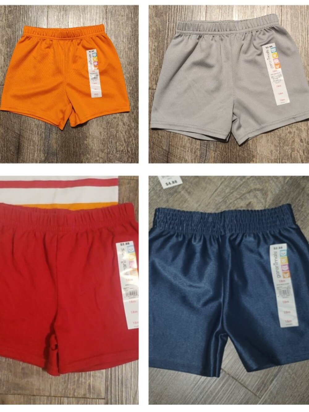4 Garanimals shorts